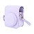 Bolsa de câmera Instantânea Instax Portátil em Couro Roxo - Imagem 2