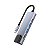 Hub USB Tipo-C 5 em 1 Com HDMI 4K RJ45 USB 3.0 e uSB-C - Imagem 2