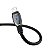 Cabo de Dados Pudding USB para Lightning 2.4A - Preto - 1.2 Metro - Baseus - Imagem 2
