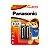 Pilha Alcalina AA Cartela 2 Unidades Panasonic 1.5v - Imagem 1