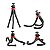 Tripé Flexivel Polvo c/ Ball Head + Garra Celular 360° 30cm - Imagem 6