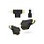 Adaptador Hdmi Femea P/Mini Hdmi-Micro Hdmi Macho LE-5536 - Imagem 2