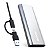 SSD M.2 Externo Portátil Exbom 1TB USB-C 3.1 1050MB/s - Imagem 1
