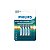 Pilha Philips Alcalina AAA 1.5V Com 4/un Extra Zinc - Imagem 4