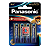 Pilha Panasonic Alcalina Premium AA CARTELA C/ 4 UN - Imagem 1