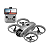 Drone Smart Hetzer Mini D16 Cinza com 2 Bateria - Imagem 4