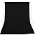 Fundo Infinito Tecido Algodão Muslin 2,84X4,82m Preta - Imagem 3