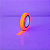 Fita Gaffer Laranja Fluorescente 12mm X 5m Tesa - Imagem 3