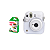 Kit Câmera Instax Mini 12 Branco+ Bolsa + Filme com 10 fotos - Imagem 1