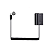 Bateria Dummy NP-FW50 Saída +Cabo De Alimentação USB  C 1,5M - Imagem 3
