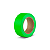 Fita Gaffer Verde Fluorescente 24mm X 5m Tesa - Imagem 3
