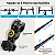 Kit Suporte Para Motocicleta Bastão de Selfie  Articulado - Imagem 2