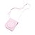 Bolsa de câmera Instantânea Instax Portátil em Couro Rosa - Imagem 5