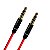 Cabo Auxiliar P2 para P2 Para Microfone 3,5mm 1M CB-14 - Imagem 1