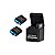 2 Bateria Mamen + Carregador Batmax De Gopro Hero 5, 6, 7 e 8 - Imagem 1