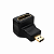 Adaptador Micro HDMI Macho Para HDMI Femea 90 Graus - Imagem 2