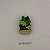 Pin Gatinho Preto Esmaltado - Imagem 1