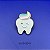 Pin Dente Feliz Esmaltado - Imagem 3