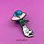 Pin Alienígena & Gatos Esmaltado - Imagem 2