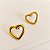 Brinco de coração vazado - Imagem 2