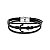 Pulseira masculina com âncora em aço - Imagem 1