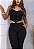 conjunto duas peças calça com cropped - Imagem 3