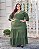 Vestido Plus Size Com Manga - Imagem 1