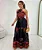 Vestido Estampado Longo - Imagem 1