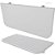 Mesa De Parede Dobrável Com Suporte 50x40cm Branca - Imagem 3