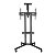 Suporte Pedestal para TV até 65'' com Bandeja e Rodizio - Imagem 1