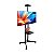 Suporte Pedestal para TV até 65'' com Bandeja e Rodizio - Imagem 2