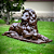 Escultura Leão com a Perna Dobrada - Imagem 3