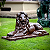 Escultura Leão com as pernas cruzadas - Imagem 2