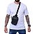 Shoulder Bag Bolsa Masculina Transversal Pochet Lateral Slim - Imagem 2