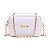 Shoulder Bolsa Feminina Lateral Transversal Corrente Ouro - Imagem 11