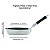 Frigideira Polida C/ Teflon  N28 4L Linha Industrial Hotel - Imagem 2