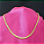 Colar Feminino Dourado Tipo Rabo de Rato - Imagem 2