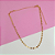 Colar Feminino Dourado com Bolinhas – Leve, Brilhante e Delicado - Imagem 1
