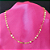 Colar Feminino Dourado com Bolinhas – Leve, Brilhante e Delicado - Imagem 2