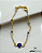 Pulseira Olho Grego com Bolinhas - Imagem 1