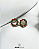 Brinco Circulo Zircônia Colorida - Imagem 1