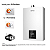 Aquecedor a Gás Komeco KO 21D 21L GLP Branco Prime + Kit Flexíveis - Imagem 2