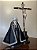 Conjunto Calvário - Crucifixo Santo Lenho chagado + Nossa Senhora das Dores - Imagem 6