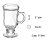 Caneca Cappuccino e Café Vidro Resistente 115ml 24 Unds - AC - Imagem 3