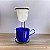 Caneca de Alumínio Para Café com Coador e Suporte 250ml - Imagem 2