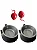 KIT COMEDOUROS GATO ORELHA + BRINQUEDOS - Imagem 3