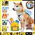 Mochila Pet Impermeável Com Peitoral E Guia Ideal Para Cães Em Viagens E Passeios - Imagem 1