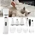Kit Maquina De Tosa Pet Recarregável Aparadora Gato Baixo Ruído Fio kit - Imagem 1