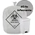 SACO P/LIXO BCO  60 L  INFECT REF 63X80 100X1 - BRASLIXO - Imagem 1