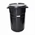 CESTO ECO 100L PT - PLASTEX - Imagem 1